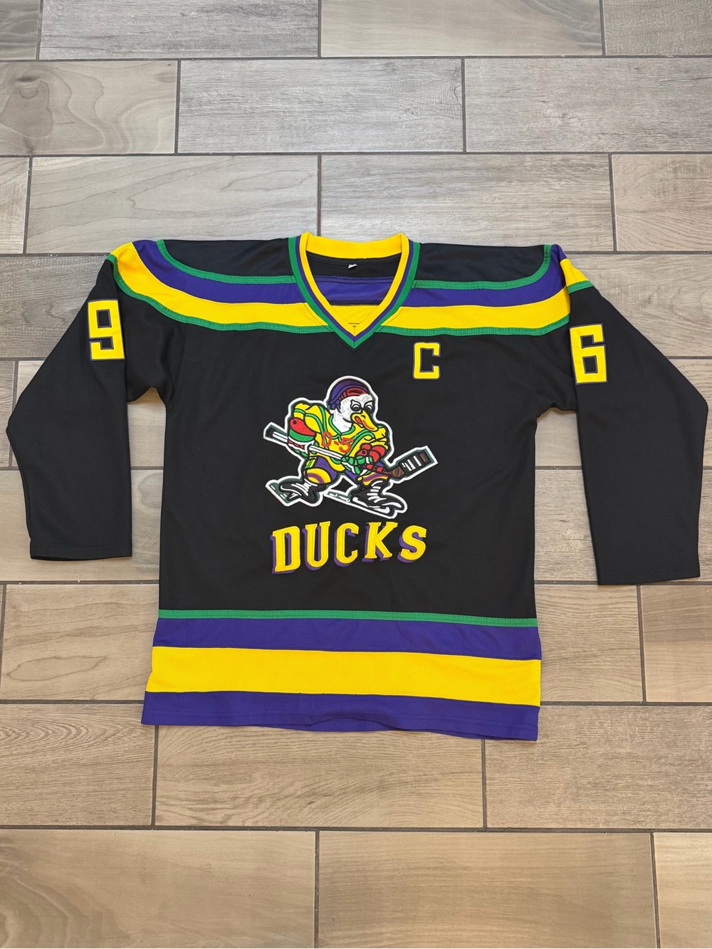 Vintage Mighty Ducks Conway Hockey Jersey